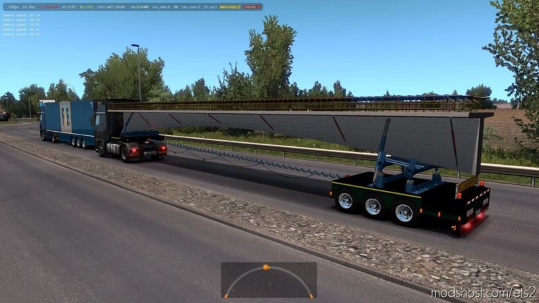 ETS2 Mod: Trailers With Construction Structures In Traffic 1.36.X (Featured)