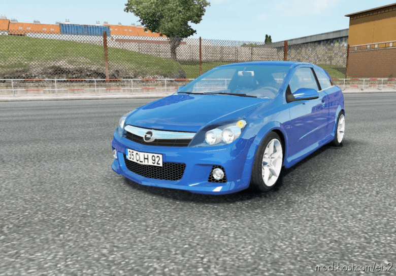 ETS2 Car Mod: Opel Astra OPC (H) 2005 (1.36) (Featured)