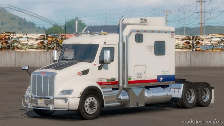 ATS Truck Mod: Peterbilt 579 With 120 Custom Sleeper 1.36.X (Featured)