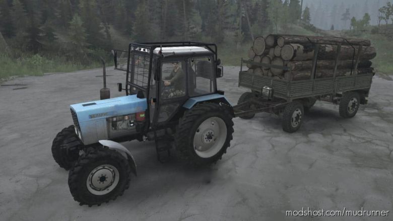 MudRunner Mod: MTZ-82 Tractor V30.03.20 (Featured)