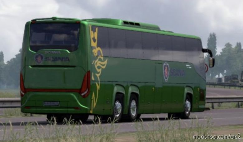 ETS2 Bus Mod: Scania Touring -Fixed- 1.36.X (Featured)