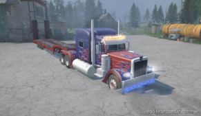 MudRunner Truck Mod: Peterbilt 389 Optimus Prime V31.03.20 (Image #2)