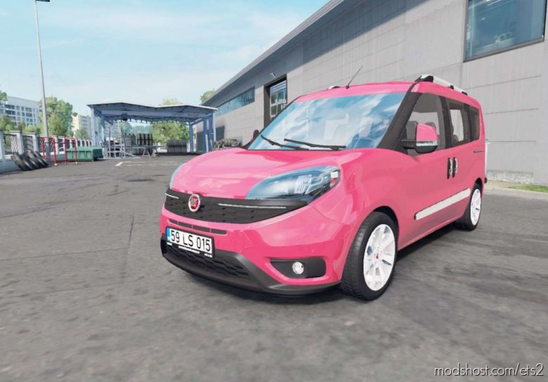 ETS2 Car Mod: Fiat Doblo (152) 2015 V1.4 (1.36.X) (Featured)