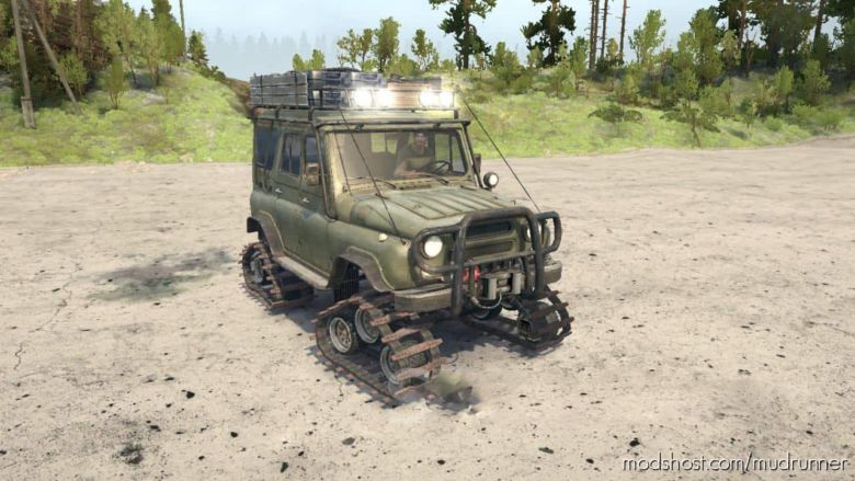 MudRunner Car Mod: UAZ 469 ATV (Featured)