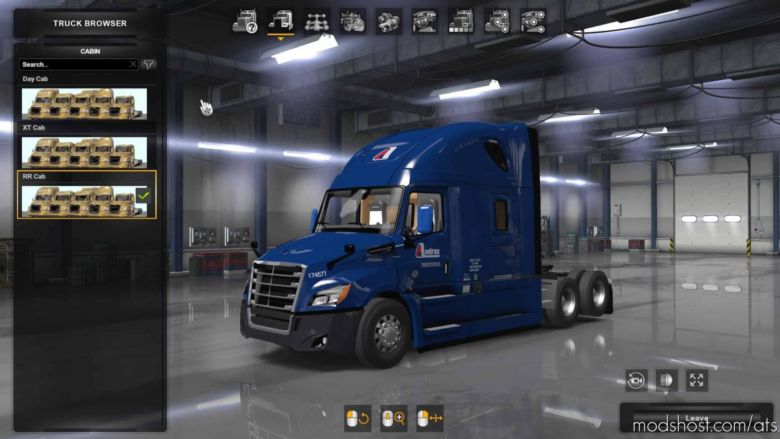 ATS Mod: Freightliner Cascadia 2018 V1.15 FIX 1.37 Truck (Featured)