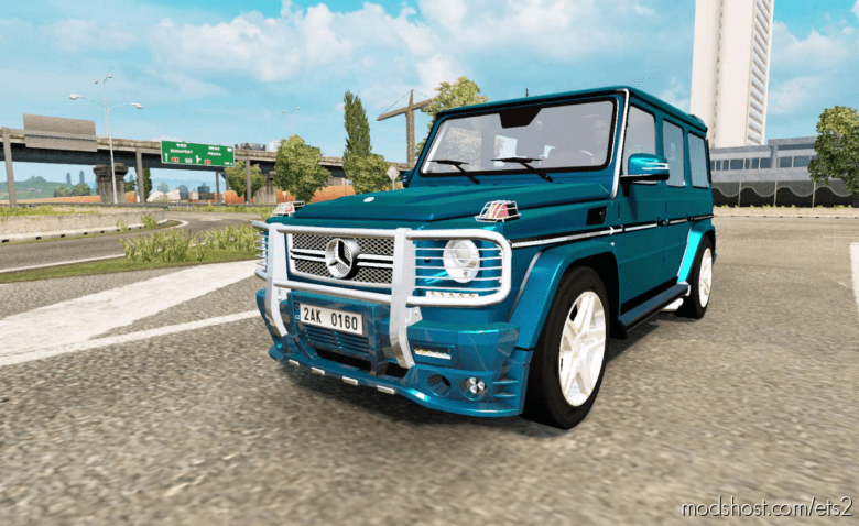 ETS2 Car Mod: Mercedes-Benz G 65 AMG (W463) (1.36) (Featured)