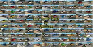 ETS2 Mod: Busses In Traffic Pack V9.2 1.36.X (Image #2)