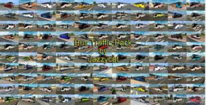 ETS2 Mod: Busses In Traffic Pack V9.2 1.36.X (Image #3)