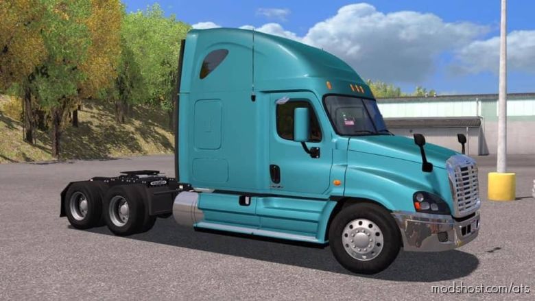 ATS Mod: Freightliner Cascadia 2015 1.36.X Truck (Featured)