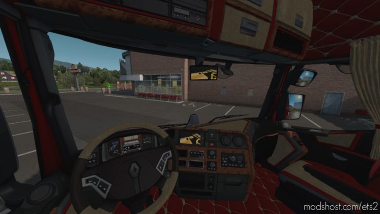 ETS2 Interior Mod: Renault Range T İnterior (Featured)