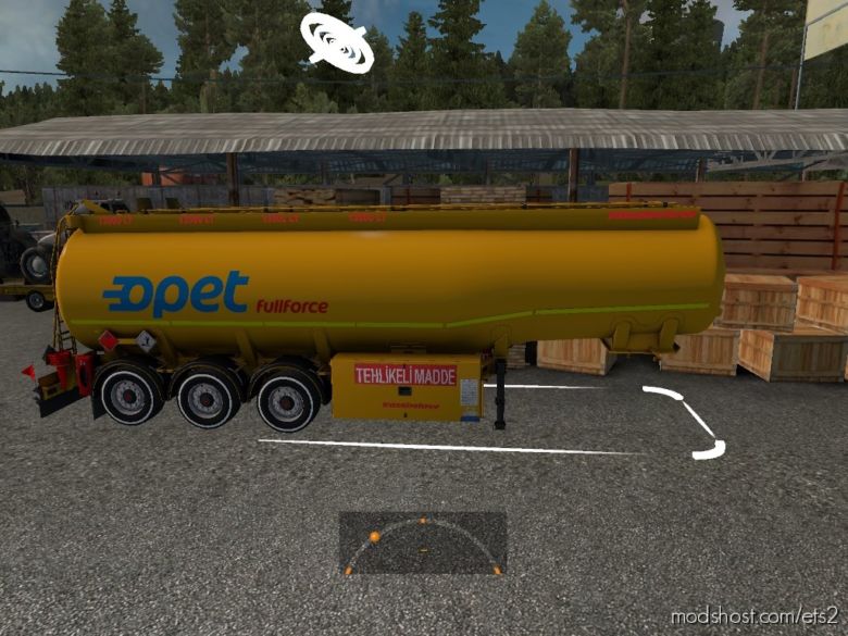 ETS2 Trailer Mod: Kassbohrer_Tanker (Featured)