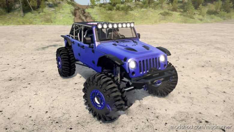 MudRunner Car Mod: Frog’s DD 2015 Jeep JKU (Featured)