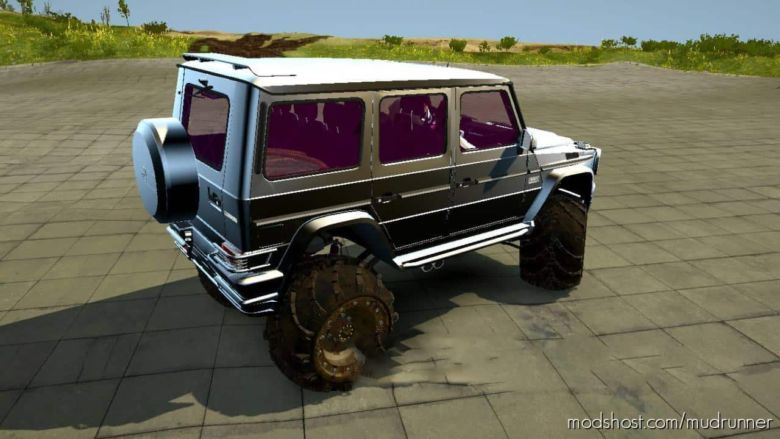 MudRunner Car Mod: Mercedes-Benz G Mod (Featured)