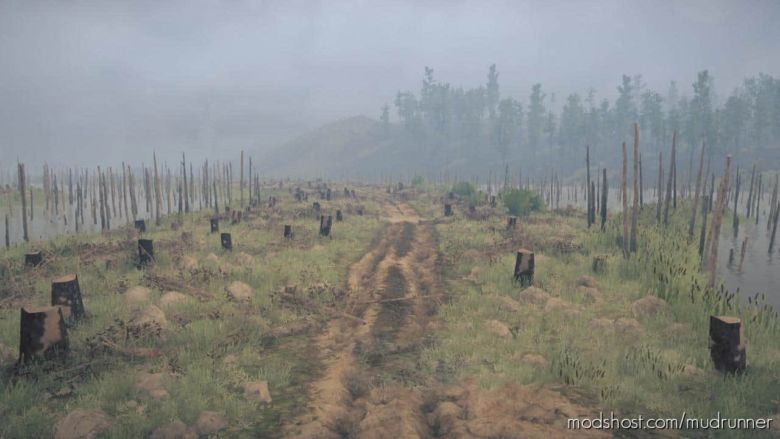 MudRunner Mod: Logging RUN Map V18.04.20 (Featured)