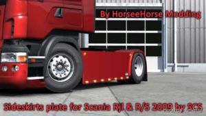 ETS2 Part Mod: Sideskirts Plate For ALL Scania RJL ET R/S 2009 By SCS (Featured)