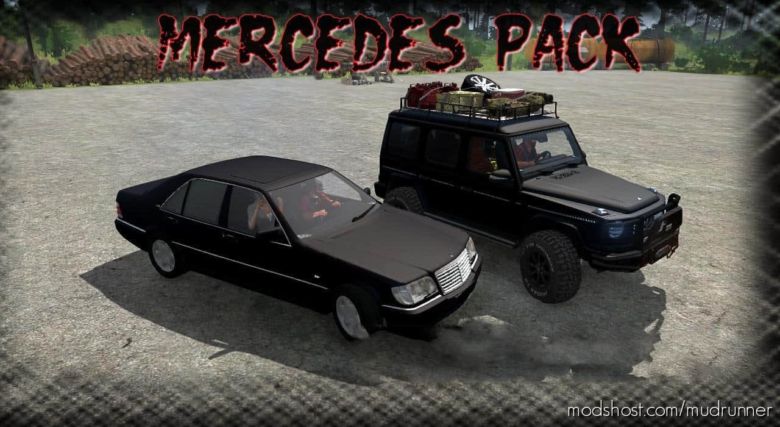 MudRunner Mod: Mercedes Pack Mod (Featured)