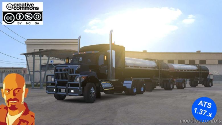 ATS Mod: International Workstar Reworked 1.37.X Truck (Featured)