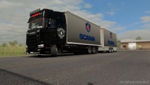 ETS2 Mod: MIX Of Nordic Companies Tandem Skin Pack (Featured)