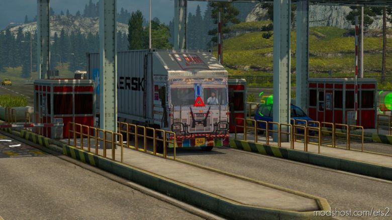 ETS2 Mod: Tata 1615 Container Truck V2.1 (Featured)