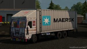 ETS2 Mod: Tata 1615 Container Truck V2.1 (Image #4)