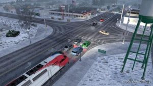 ATS Traffic Mod: Trains Everywhere (Road Nightmare) 1.37 (Image #2)