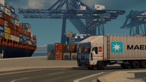 ETS2 Tata Mod: 1615 Container Truck (Image #3)