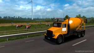 ETS2 Mod: GTA V Truck & BUS Traffic Pack 1.37.X (Featured)