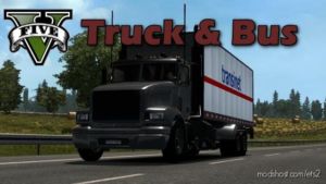 ETS2 Mod: GTA V Truck & BUS Traffic Pack 1.37.X (Image #3)