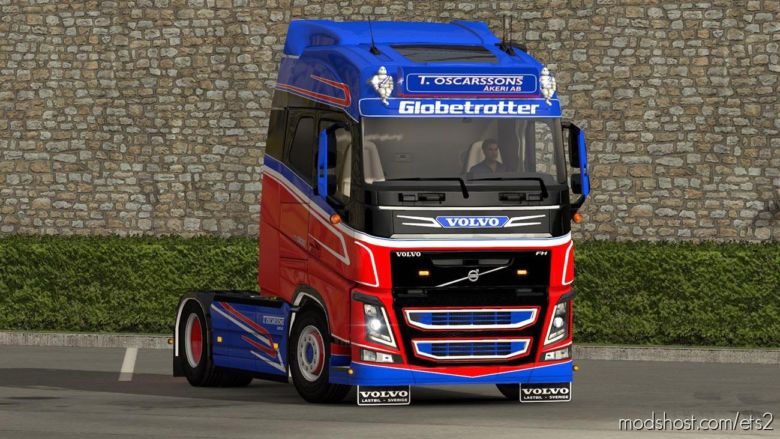 ETS2 Mod: T. Oscarssons Akeri AB Volvo FH4 Skin (Featured)