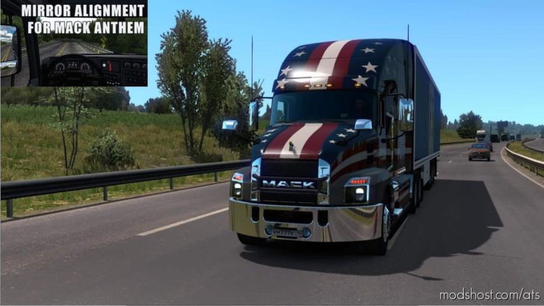 ATS Part Mod: Mack Anthem 4×2 Chassis 1.37 (Featured)