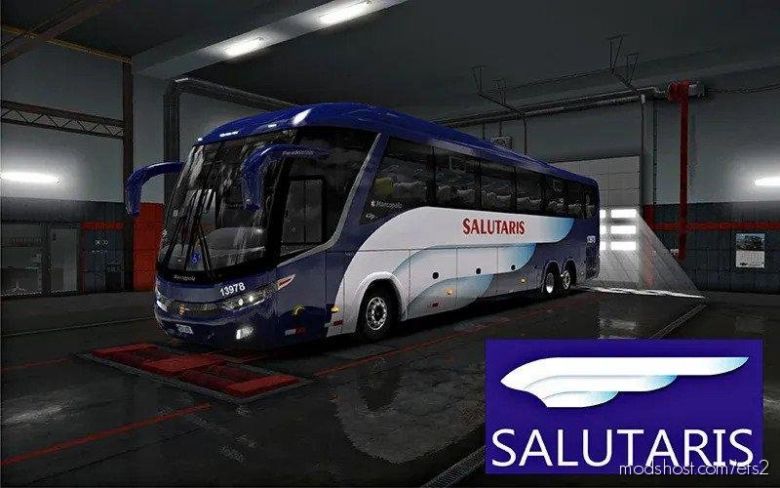 ETS2 Volvo Mod: BUS G7 1200 Volvo 6X2 Facelift (Featured)