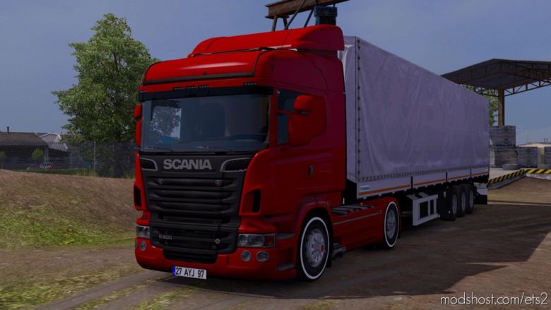 ETS2 Scania Truck Mod: R500 1.36 (Featured)