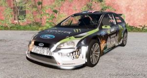 BeamNG Car Mod: Ford Focus RS WRC (DA3) 2010 (Featured)