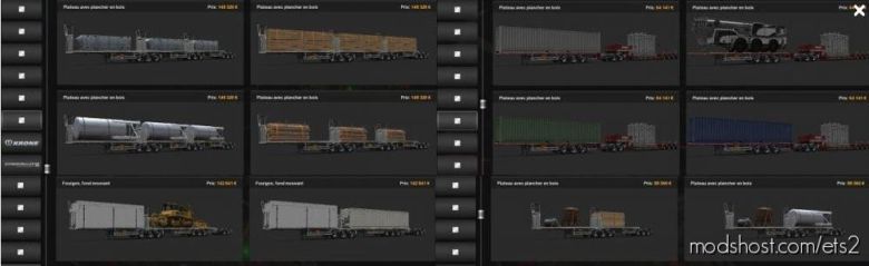 ETS2 Krone Mod: 93-RP Trailer Megapack V0.05 1.37 (Featured)