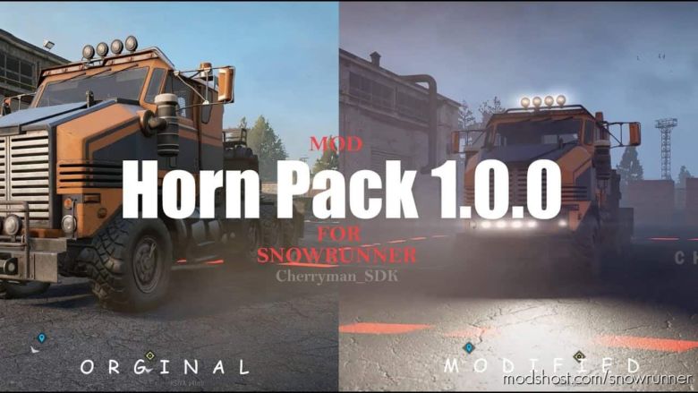 SnowRunner Sound Mod: Indian Trucks Horn Pack (Featured)