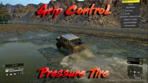 SnowRunner Mod: Grip Control With Pressure Tire 1.0 (Image #2)