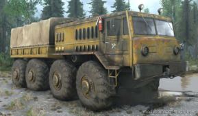 MudRunner Textures Mod: MAZ Retekstur Mod (Featured)