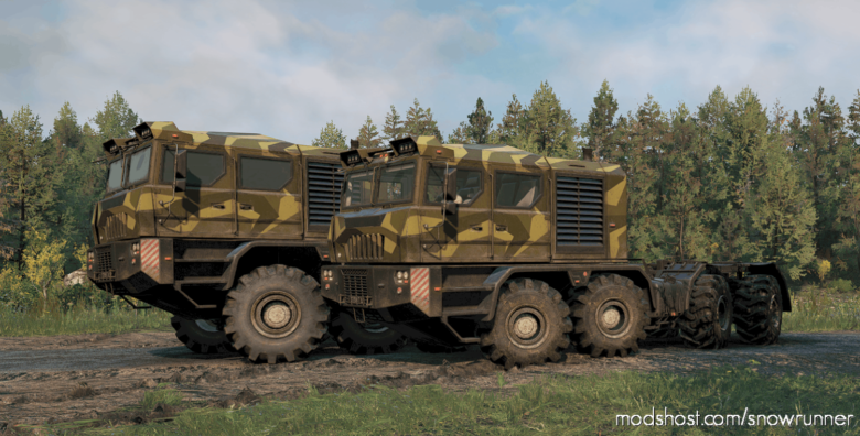 SnowRunner Mod: Kolob 74760 Porter Truck 1.1.0 (Featured)