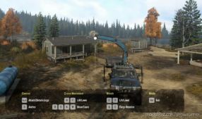 SnowRunner Addon Mod: Hummer Minicrane V1.8 (Featured)