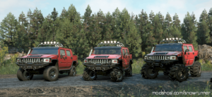 SnowRunner Car Mod: Hummer H2 MUD Modification 1.0.4 (Image #3)