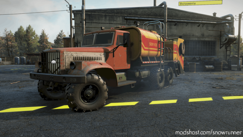 SnowRunner Mod: Kraz 255 Truck 1.1.0 Beta (Featured)