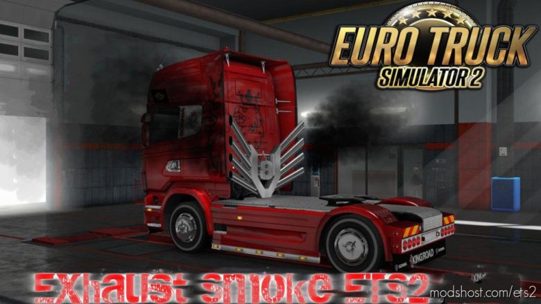 ETS2 MAN Mod: Exhaust Smoke 1.37 (Featured)