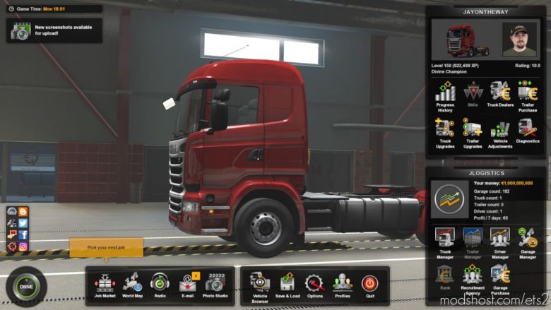 ETS2 Mod: Profile For The Game Version 1.37 (Featured)