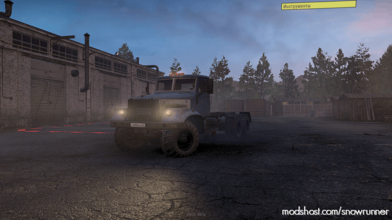 SnowRunner Truck Mod: Kraz 255 1.2.2 Beta (Featured)