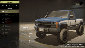 SnowRunner Car Mod: K2500HD Conversion 1.1.6 (Image #3)