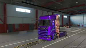 ETS2 Scania Skin Mod: KIM Paintjob For Scania 2016 S (Image #7)