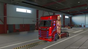 ETS2 Scania Skin Mod: KIM Paintjob For Scania 2016 S (Image #8)