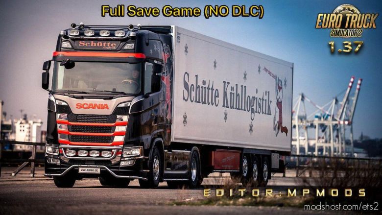 ETS2 Mod: Full Save Game 1.37 (NO DLC) (Featured)