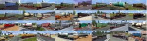 ETS2 Mod: Railway Cargo Pack V2.1.1 (Featured)