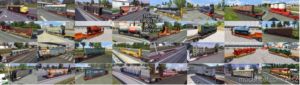 ETS2 Mod: Railway Cargo Pack V2.1.1 (Image #3)